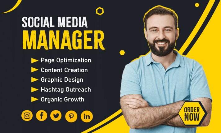 social media manager and content creator